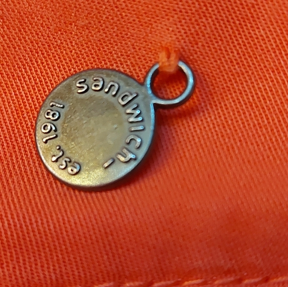 Sandwich Bright Orange Short Sleeves Dress - Picture 10 of 13